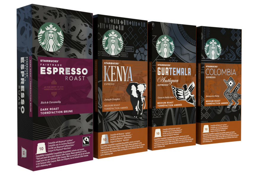 Starbucks koffie capsules
