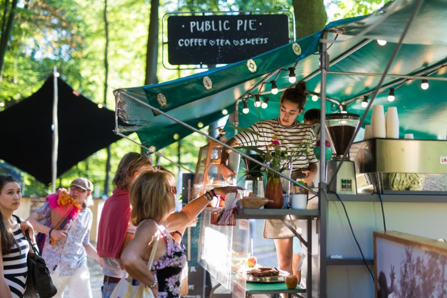 koffie op festivals