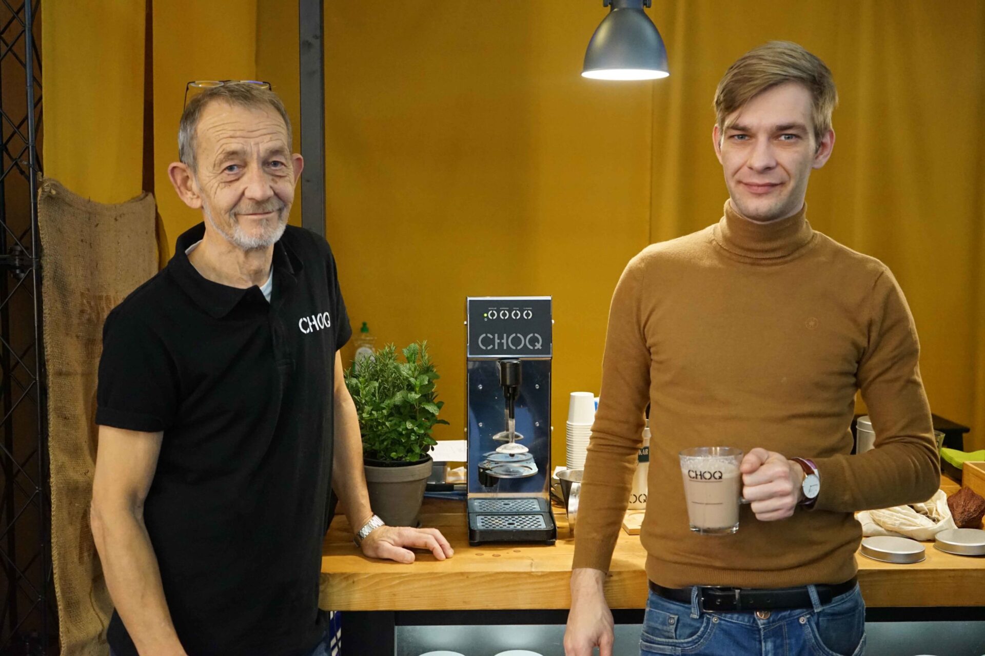 Horecava 2020 chocolademelk maken