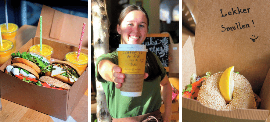 koffie to-go rotterdam: Bagels & Beans Bagels & Beans Rotterdam