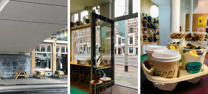 koffie to-go rotterdam: Coppi Coppi Rotterdam koffie