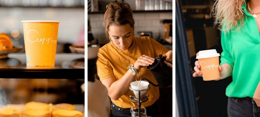 koffiebar Cupp koffie to-go in Utrecht Koffiebar Cupp