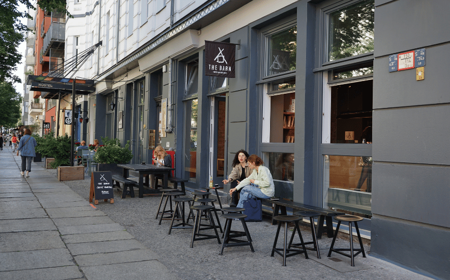 Berlijn koffiebar The Barn Mitte