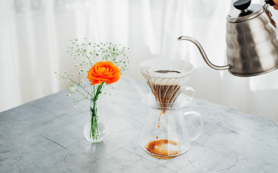 filterkoffie opschenken