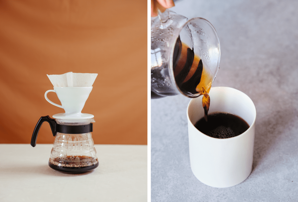 filterkoffie zetten: V60