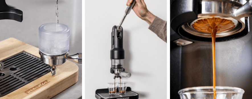 Superkop handmatige espressomachine Superkop espresso