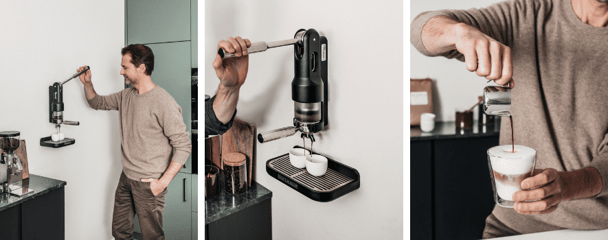 Superkop handmatige espressomachine Superkop espresso