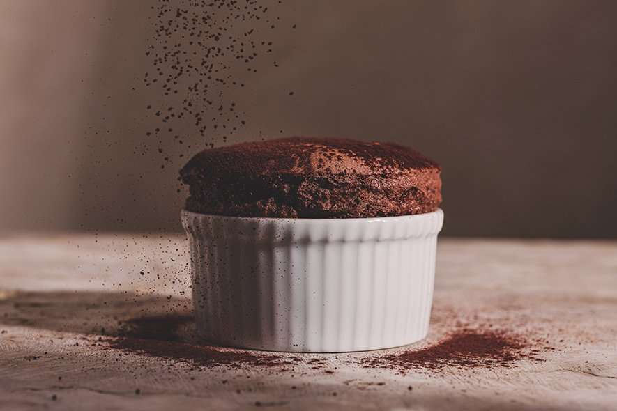 Recept voor chocoladesoufflés