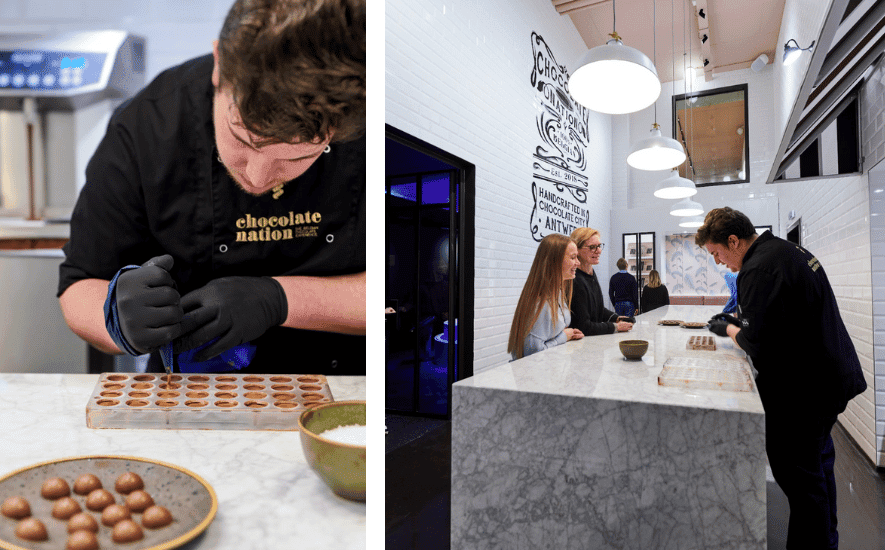 Chocolate Nation: het grootste Belgische chocolade museum