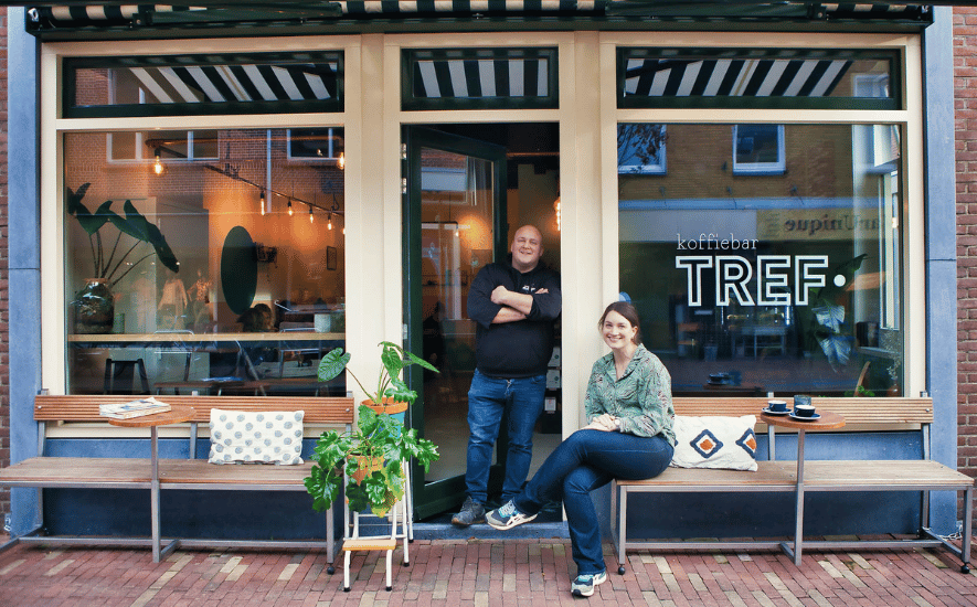 koffie Bodegraven: koffiebar Tref