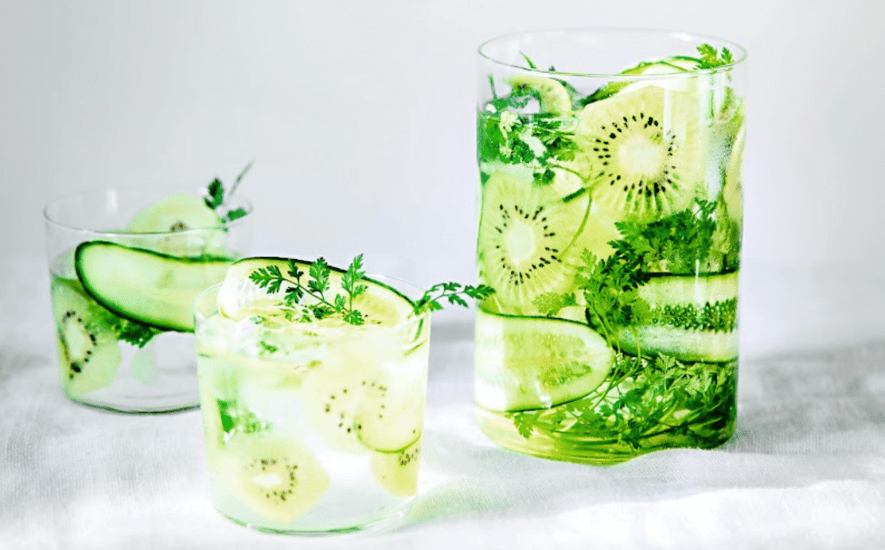 Komkommer water: detox recept