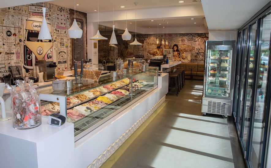 IJszaken met specialty koffie