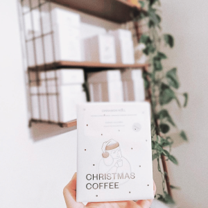 Christmas Coffee Puck