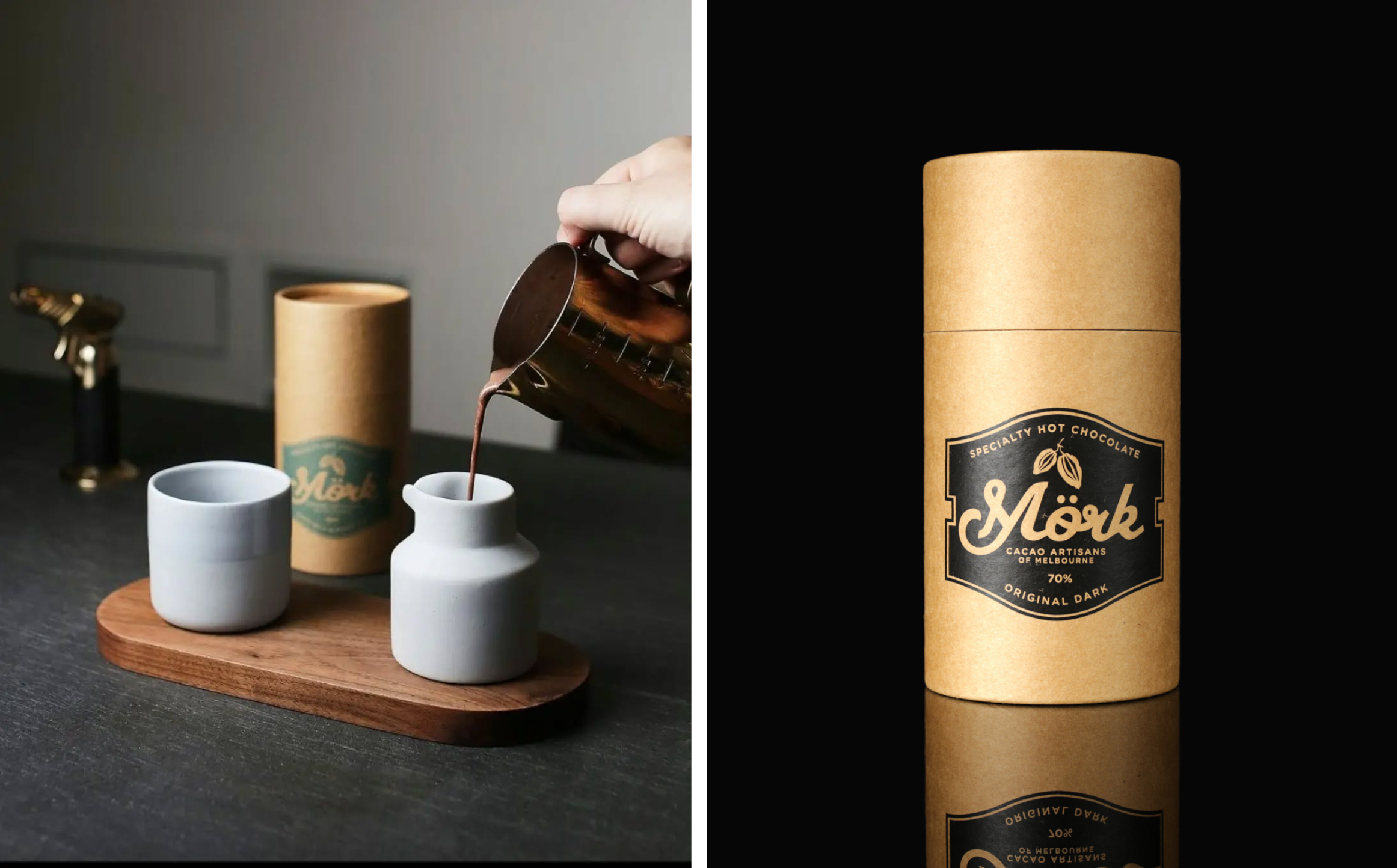 mörk chocolademelk