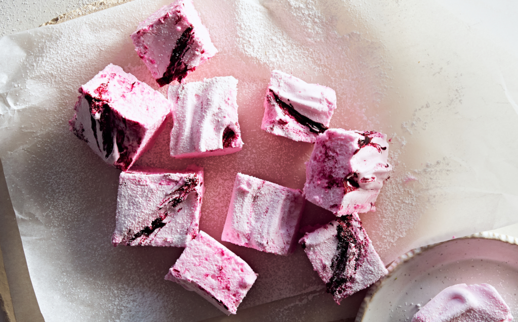 Marshmallow recept met rozenstroop van Francis Kuijk