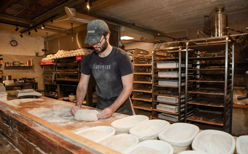 Brood bakken bij Smorbrod