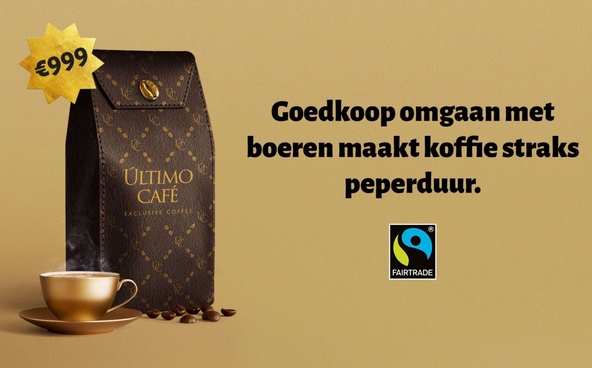 Dure koffie Fairtrade 1
