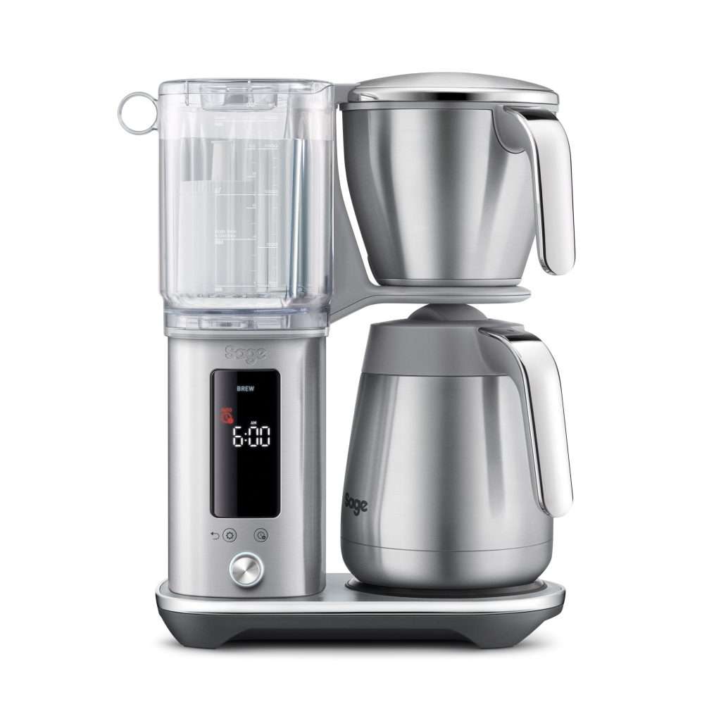 Sage Luxe Brewer filterkoffiemachine met thermoskan en RVS behuizing