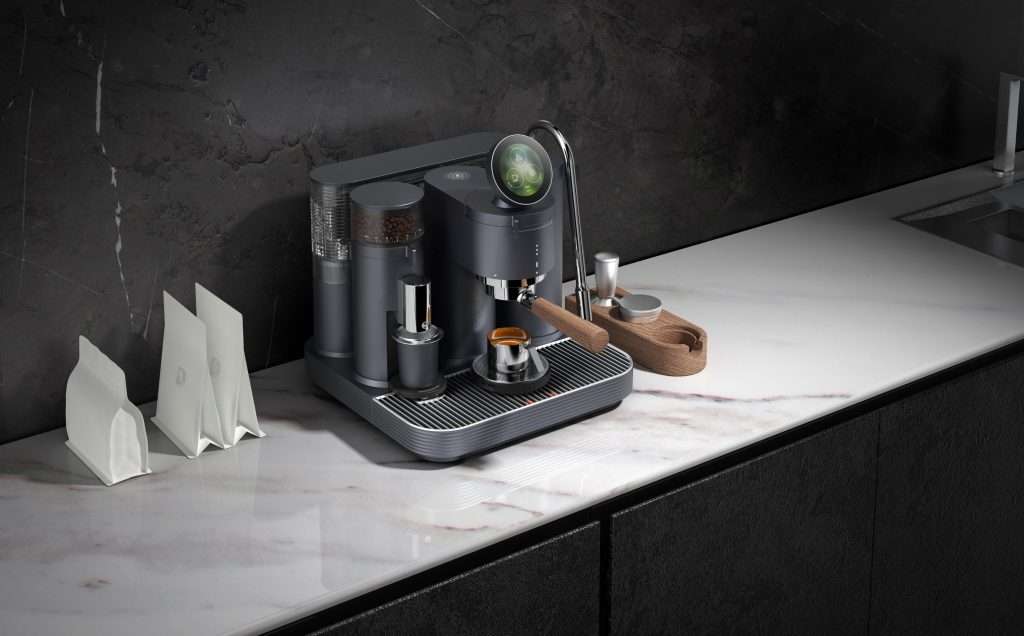 meraki espressomachine sfeer
