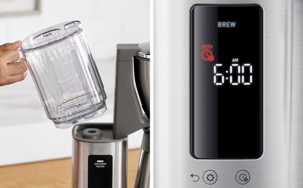SAGE THE LUXE BREWER REVIEW water tank