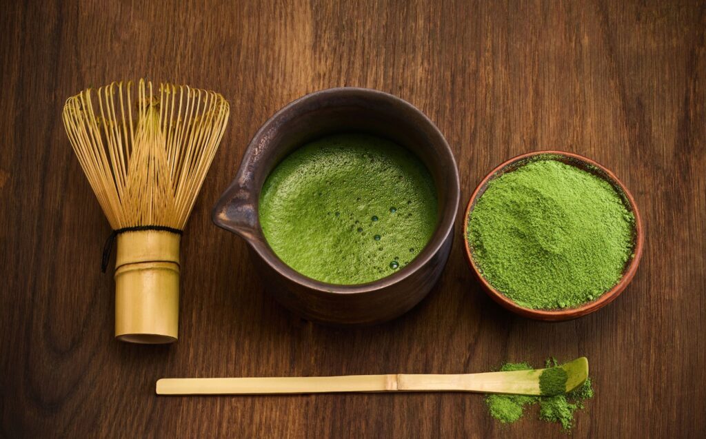 Matcha brewing station
