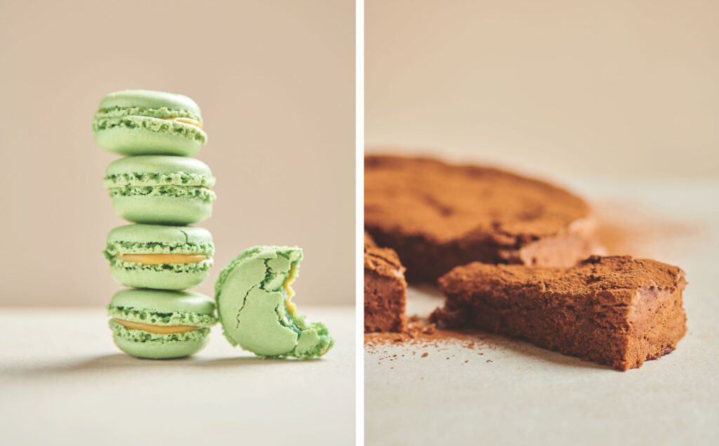 Art of Baking - Hidde de Brabander - Macaron de Paris and Moelleux au chocolat