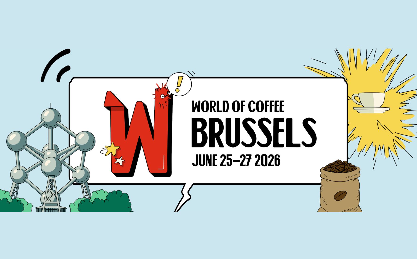 World of Coffee Brussels 2026 Hero