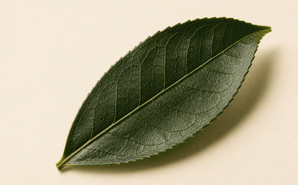 matcha cultivars leaf