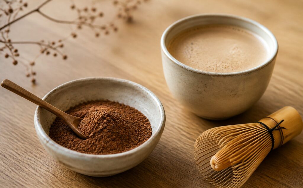 houjicha latte powder